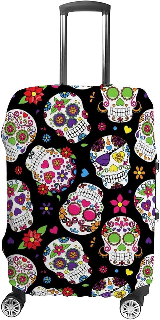 FunnyStar - sugar skull luggage set
