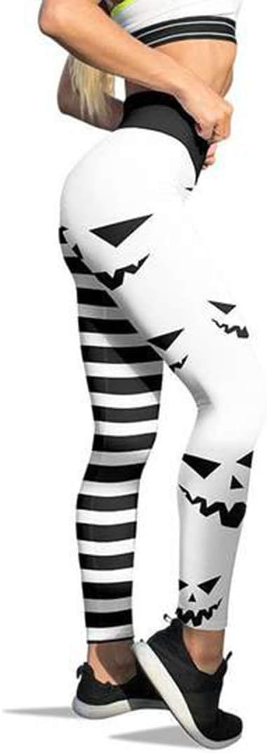 JIFRE - sugar skull leggings for women