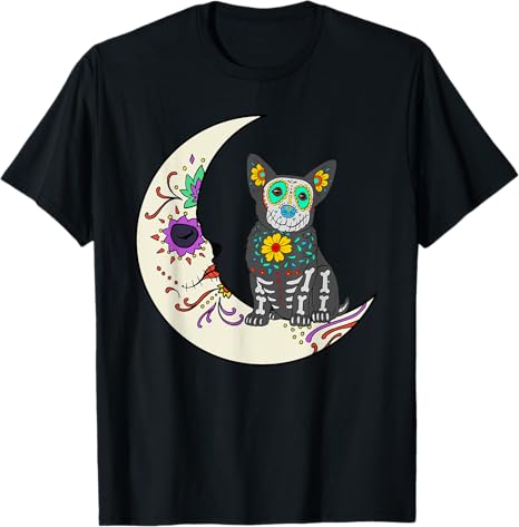 Dia De Los Muertos Co. - sugar skull t-shirt womens