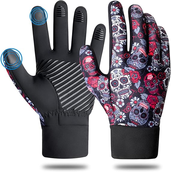 RYMNT - sugar skull winter gloves
