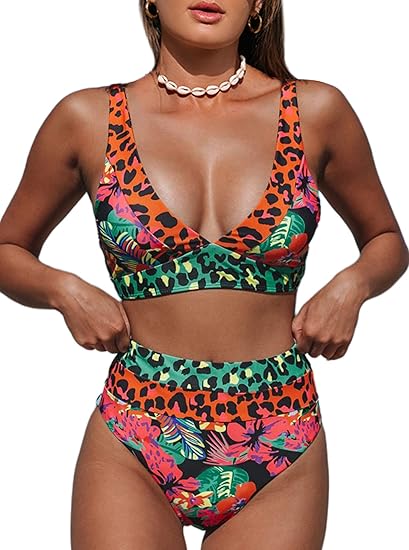 Hilinker - sugar skull bikini set