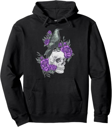 Funny Halloween Costume and Dia de Los Muertos - sugar skull hoodie mens