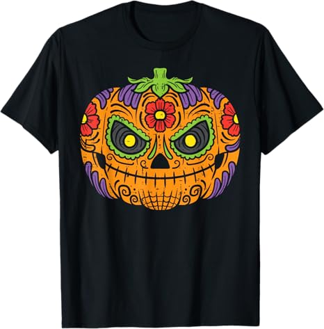 Halloween Shirts For Women Men Kids Boys Girls - sugar skull pajamas womens