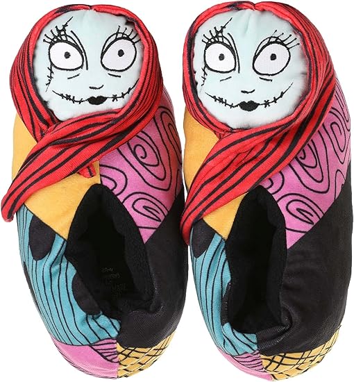 Ground Up - sugar skull slippers womens