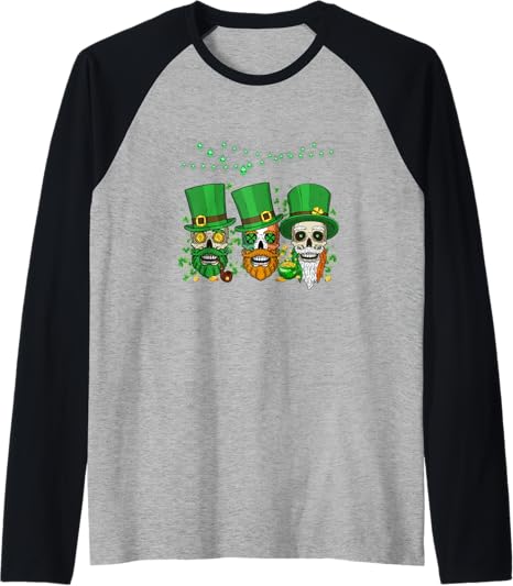 Sugar Skull St Patricks Day - sugar skull beanie