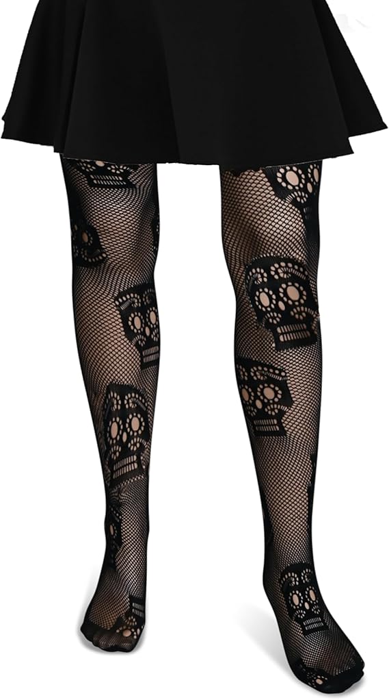 Skeleteen - sugar skull socks womens