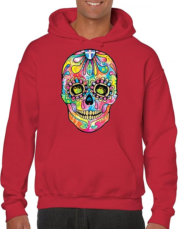 Tee Hunt - sugar skull sweatshirt womens