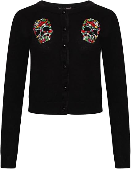 Ro Rox - sugar skull coat womens