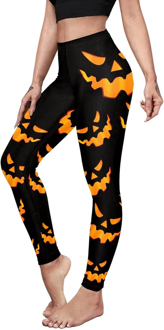 color cosplayer - sugar skull leggings for women