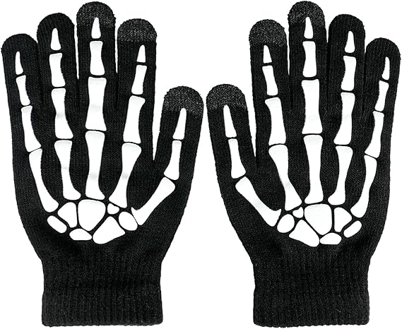 XUECHEN - sugar skull winter gloves
