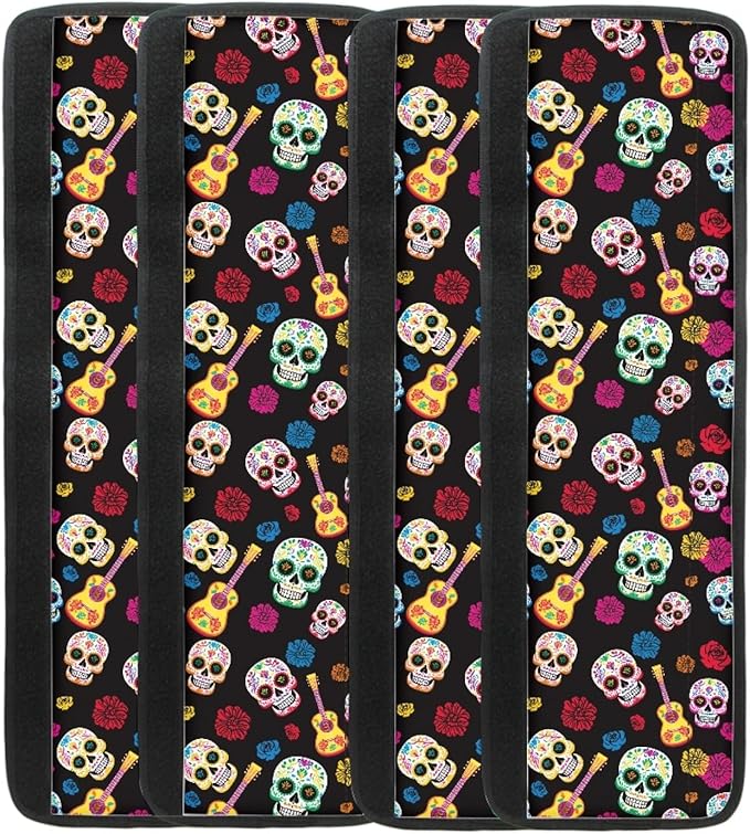 Suhoaziia - sugar skull winter gloves