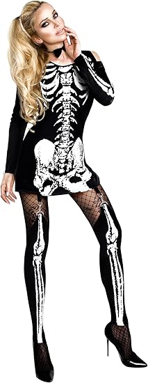 Eurzom - sugar skull dress womens