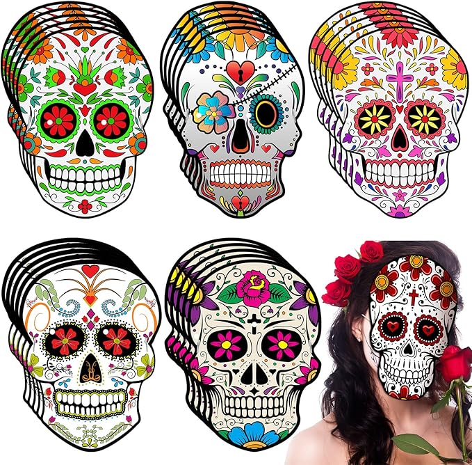 Spiareal - sugar skull face mask