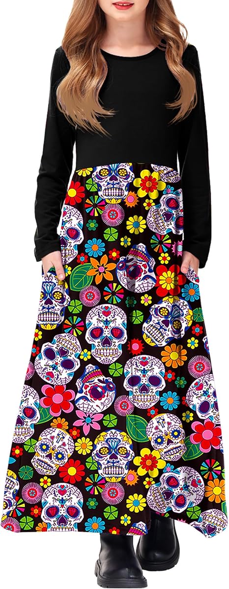 Deerose - sugar skull dress womens