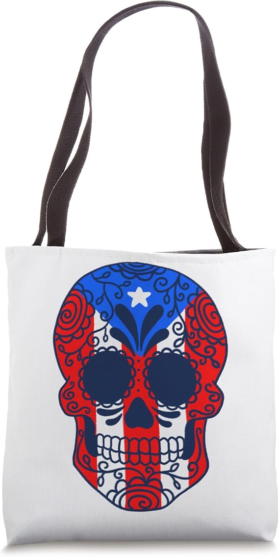 Tote Bag - sugar skull handbags for sale