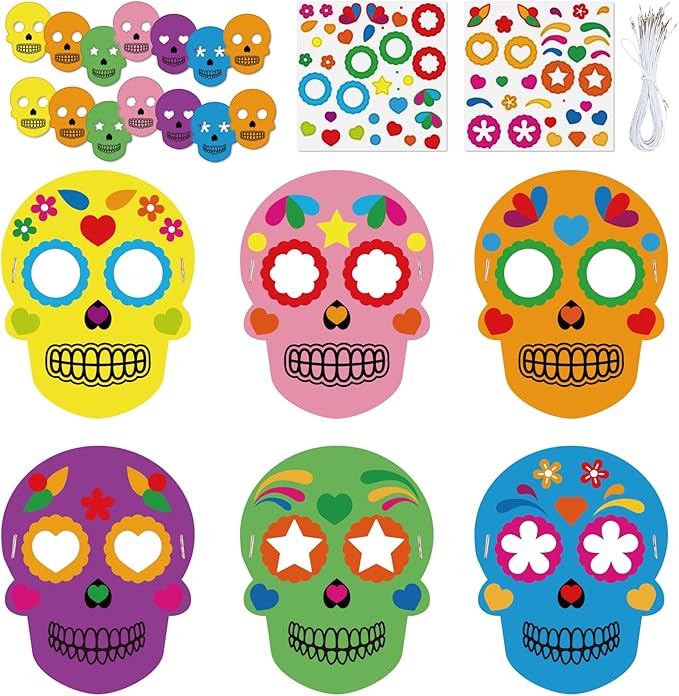 chiazllta - sugar skull face mask