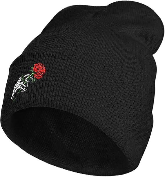 YIEOFH - sugar skull beanie