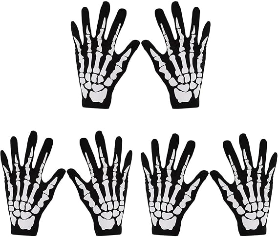 Nyicey - sugar skull winter gloves