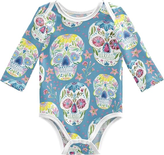 vvfelixl - sugar skull long sleeve shirt mens