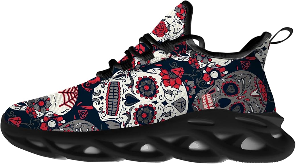 Ciadoon - sugar skull sneakers womens
