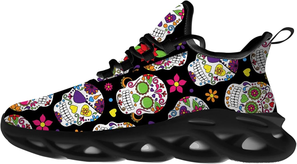 Ciadoon - sugar skull sneakers womens