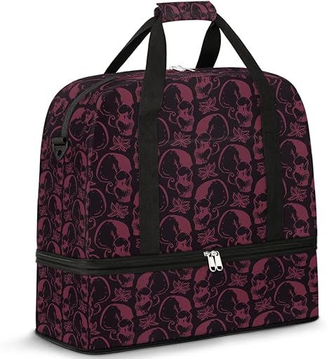cfpolar - sugar skull luggage set