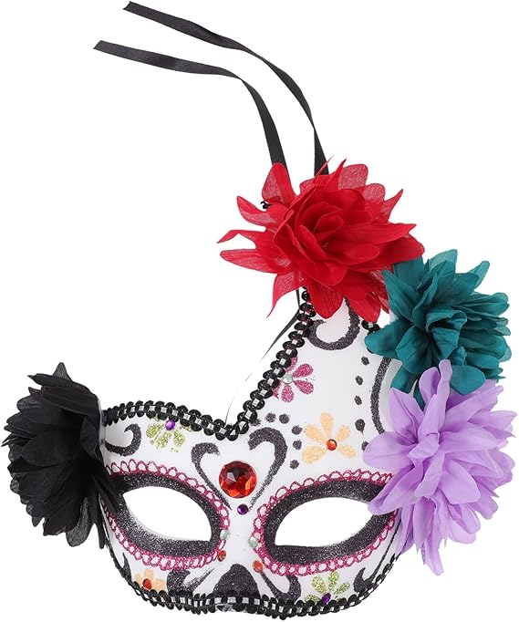 FRCOLOR - sugar skull face mask