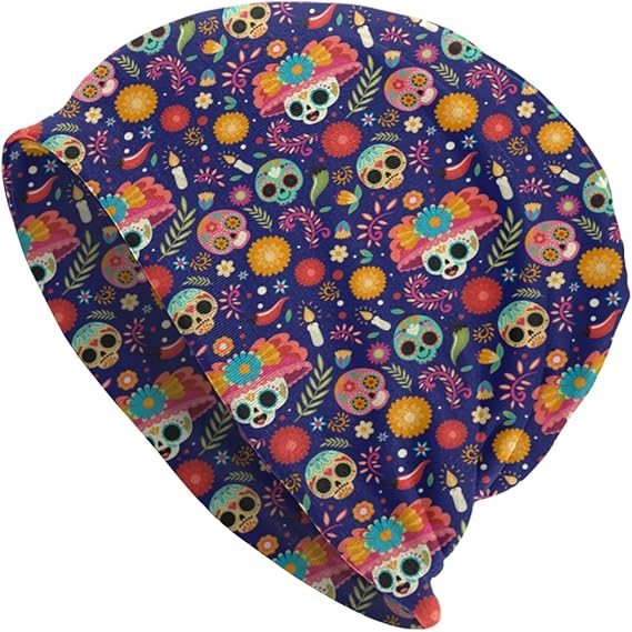 LAIPUTER - sugar skull beanie
