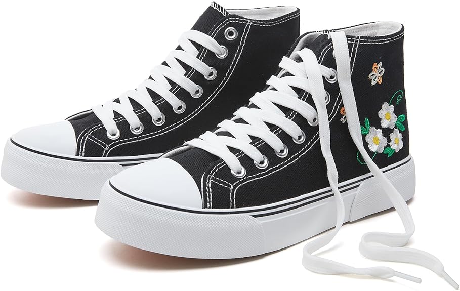 hash bubbie - sugar skull high tops