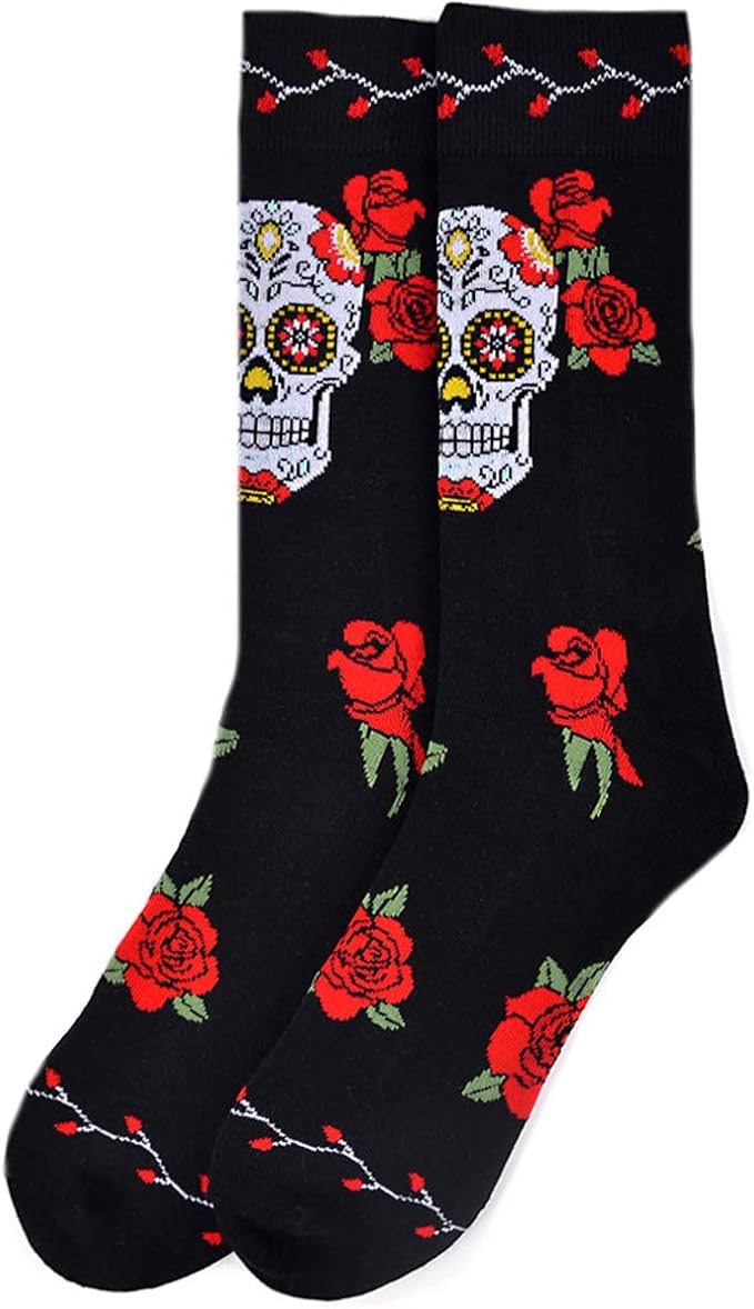 Generic - sugar skull socks womens