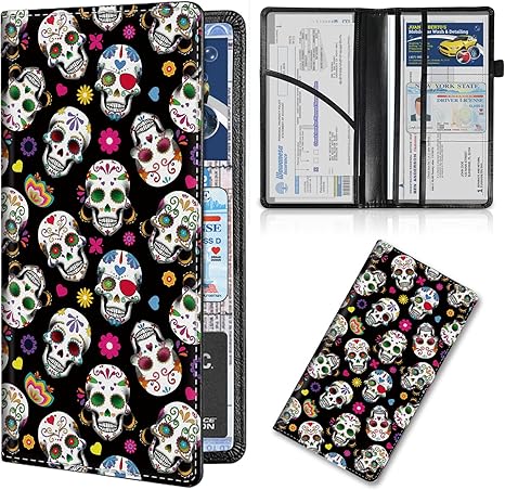 EDGFRTOIO - sugar skull winter gloves