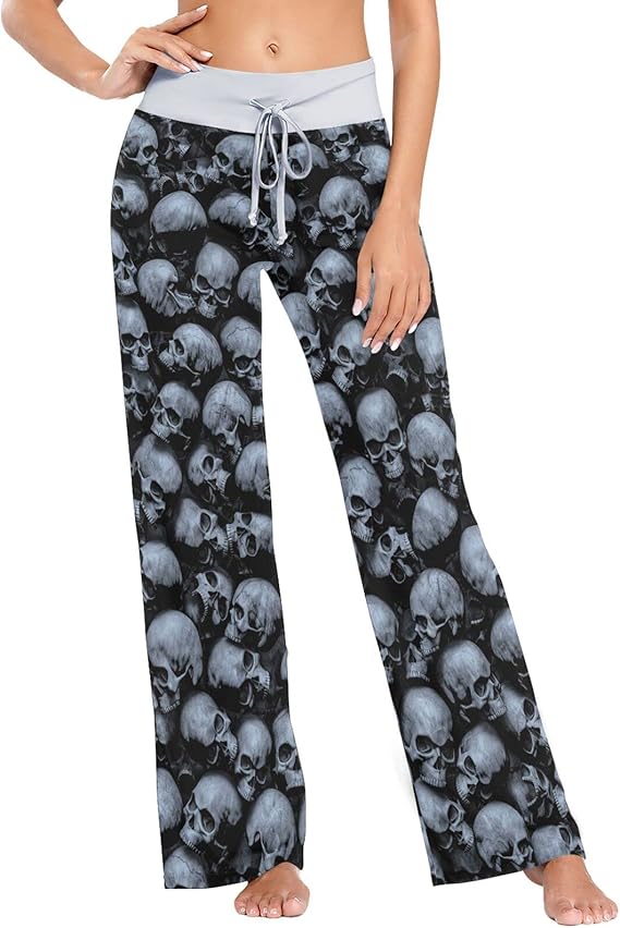 Ollabaky - sugar skull pajamas womens