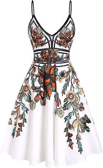 DRESSFO - sugar skull dress womens