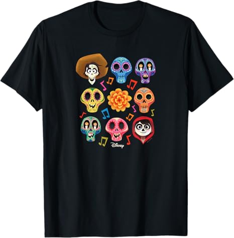 Disney - sugar skull t-shirt womens