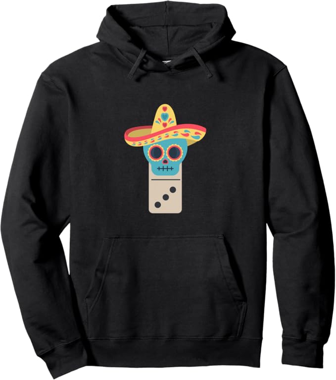 Mexican Train Gamerz - sugar skull sweatshirt womens