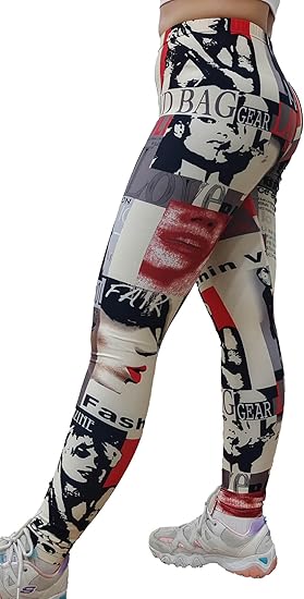 acdiac - sugar skull leggings for women
