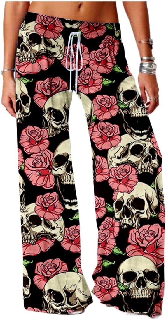 SIAOMA - sugar skull pajamas womens