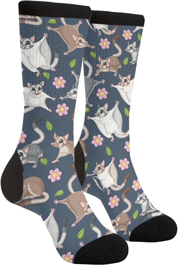 Sigouyinei - sugar skull socks womens