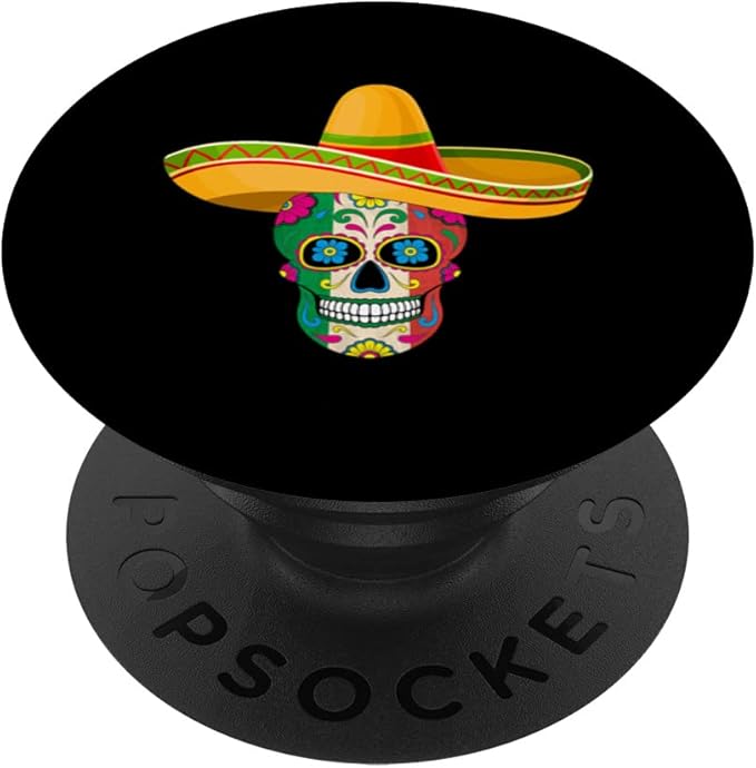 Sugar Mexican Skull sombrero Cinco De Mayo tees - sugar skull beanie