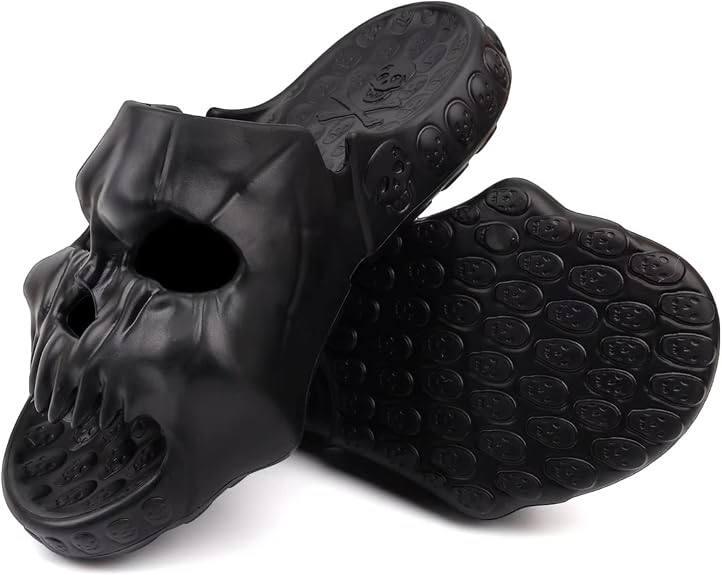 MAIITRIP - sugar skull slippers womens