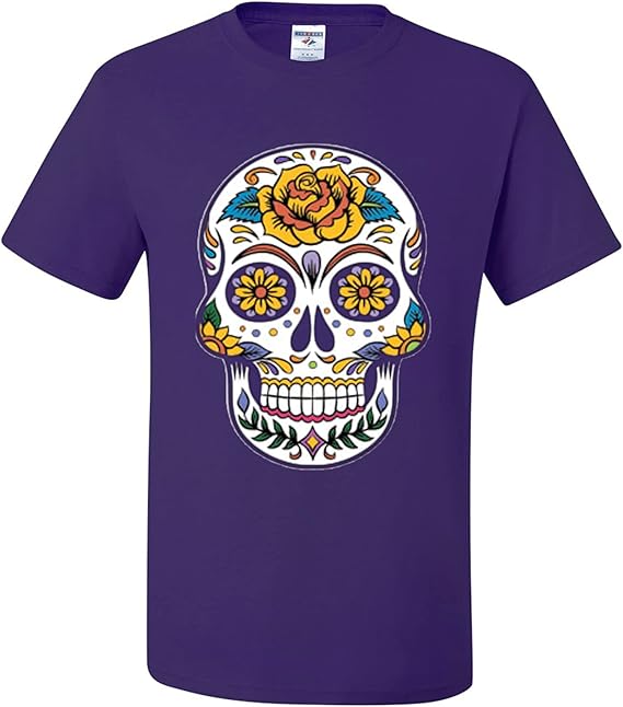 wild custom apparel - sugar skull sweatshirt womens