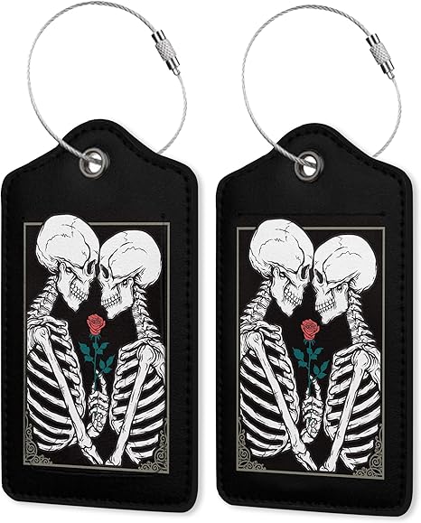 ZEWOCA - sugar skull luggage set