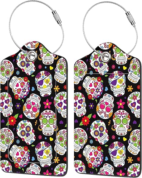 EOBKLAX - sugar skull luggage set