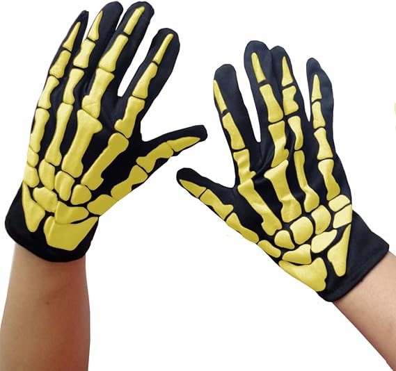 Naichuo - sugar skull winter gloves