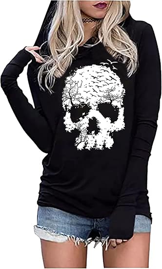 FCHICH - sugar skull hoodie mens