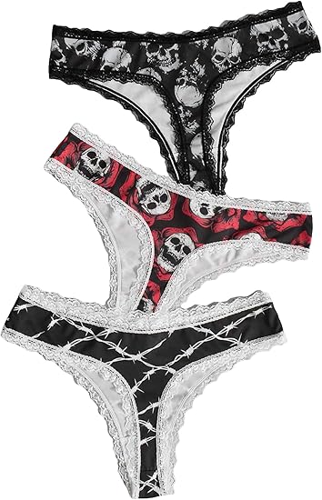 WDIRARA - sugar skull bikini set