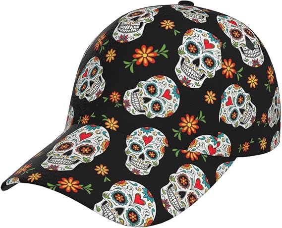 RIMENCH - sugar skull beanie