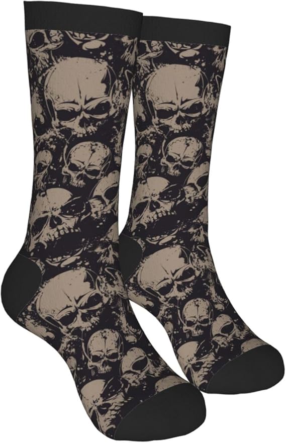 KUOAICY - sugar skull socks womens