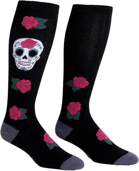 Sock It To Me - sugar skull socks womens