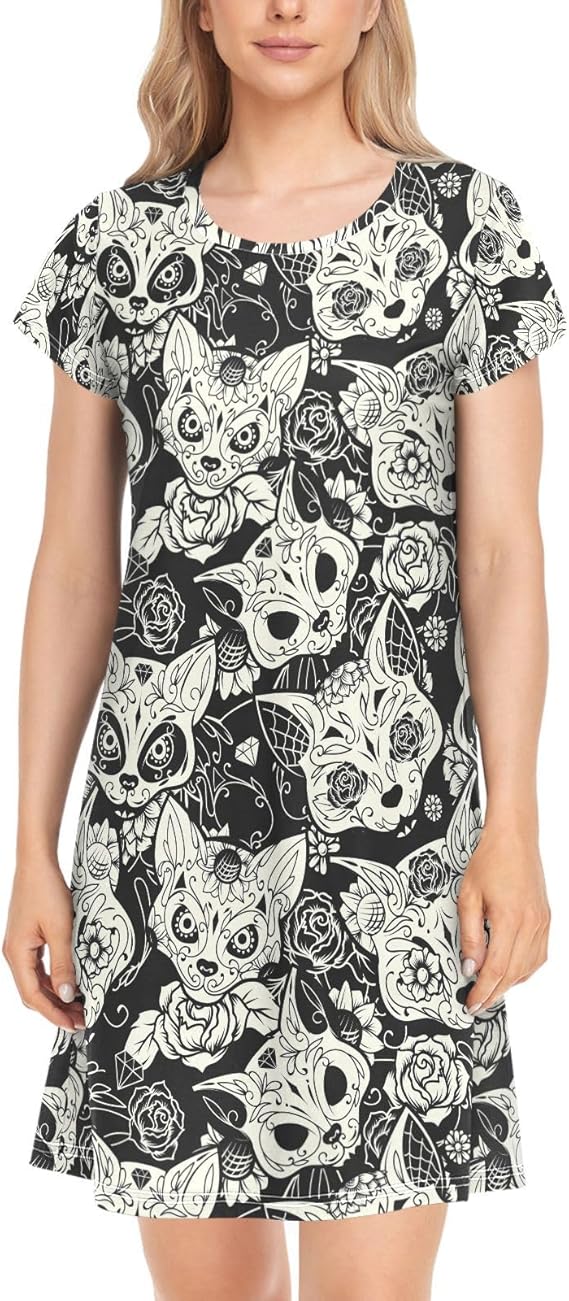 ZzWwR - sugar skull dress womens